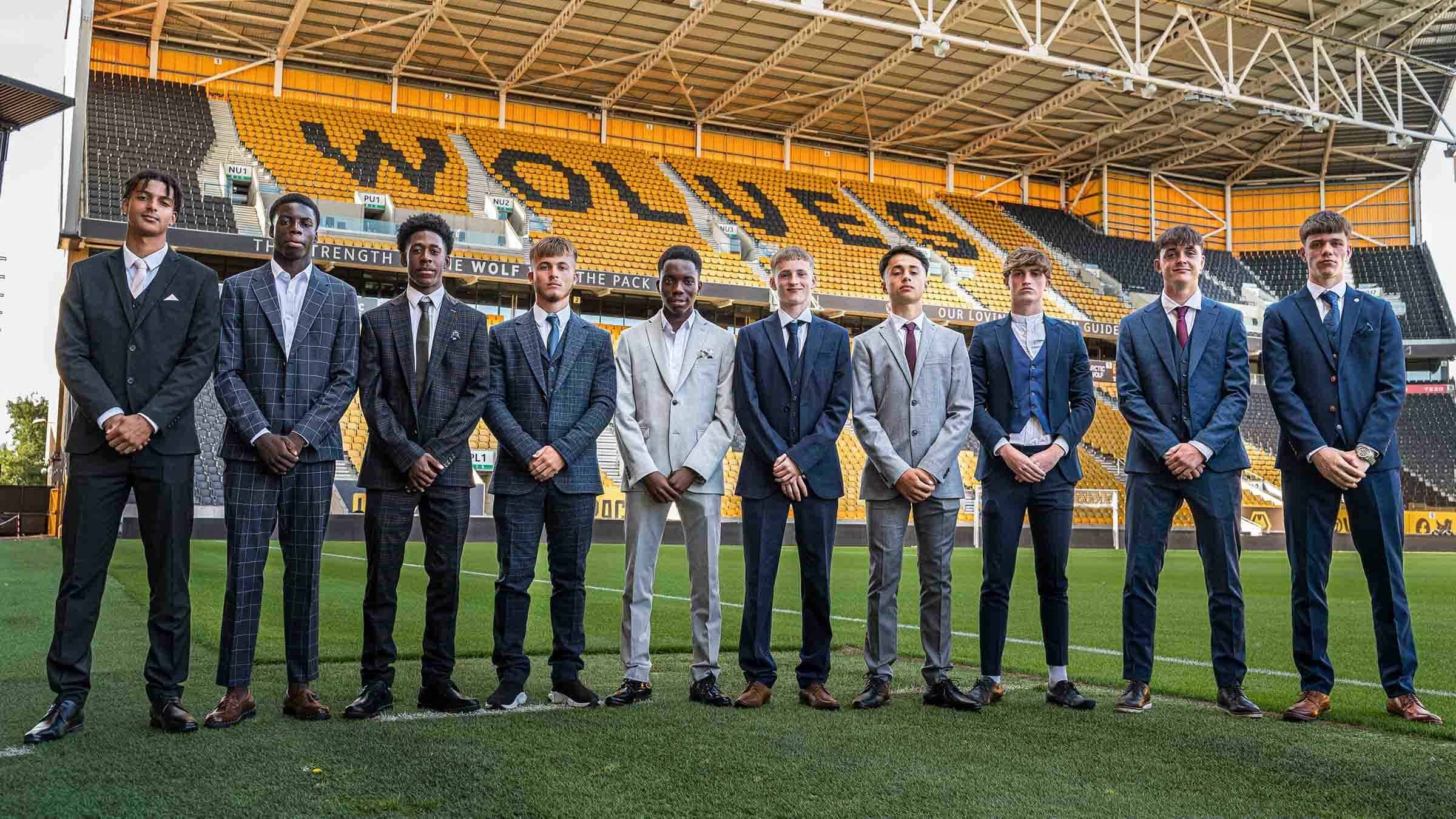 2022/23 Wolves Academy scholars inducted - Wolves Academy